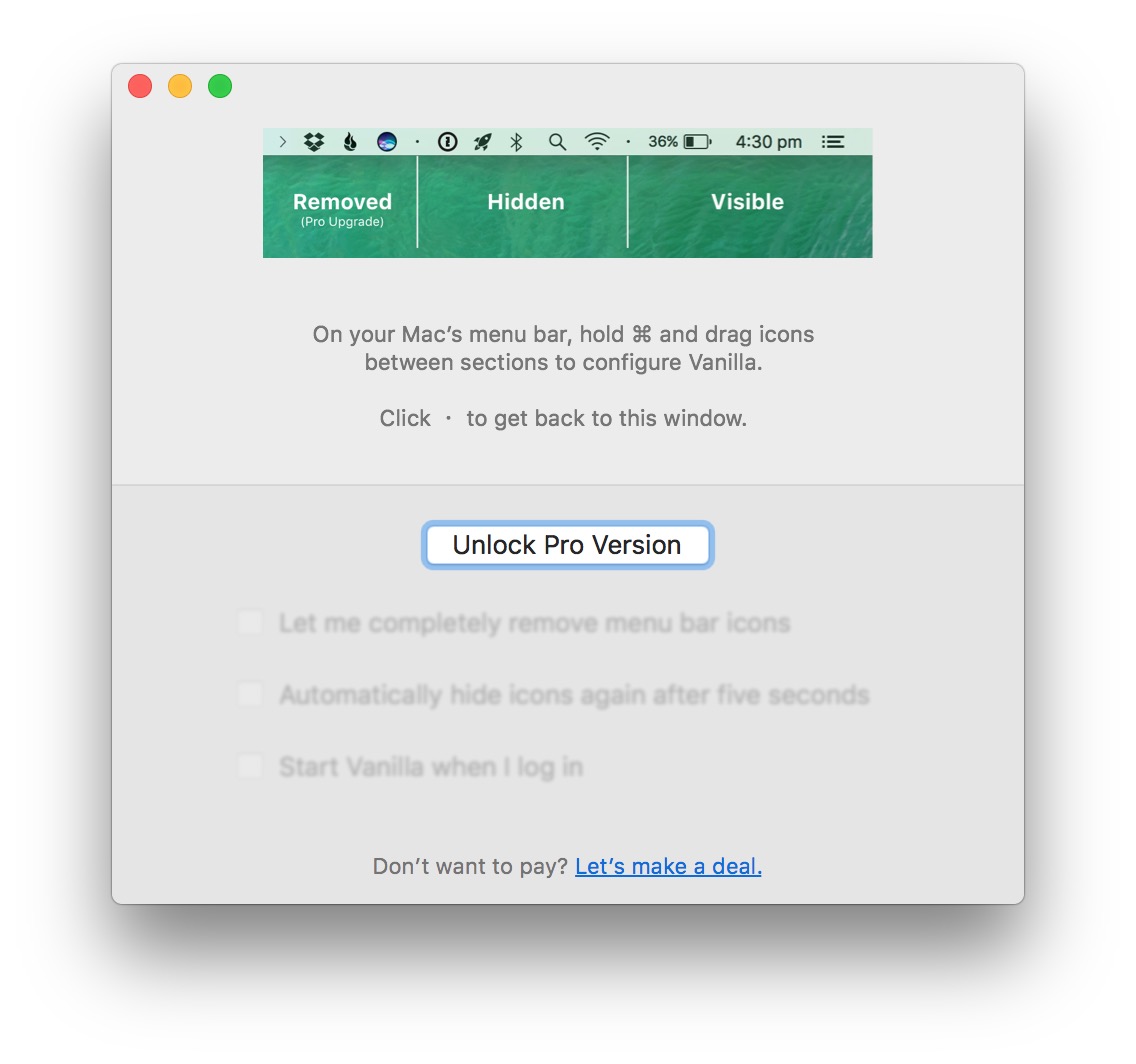 hide toolbar in quickbooks 2016 for mac